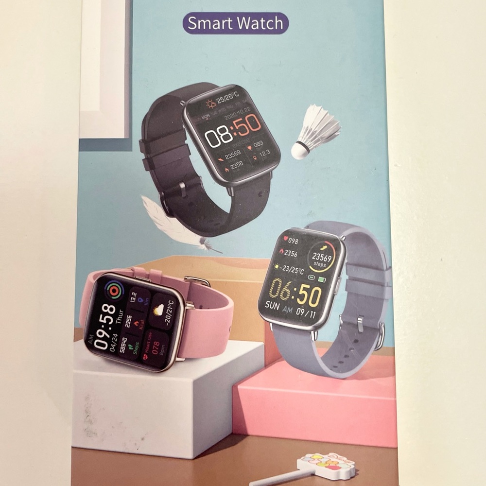 Smart Watch, 1.69'' Touch Screen Fitness Tracker